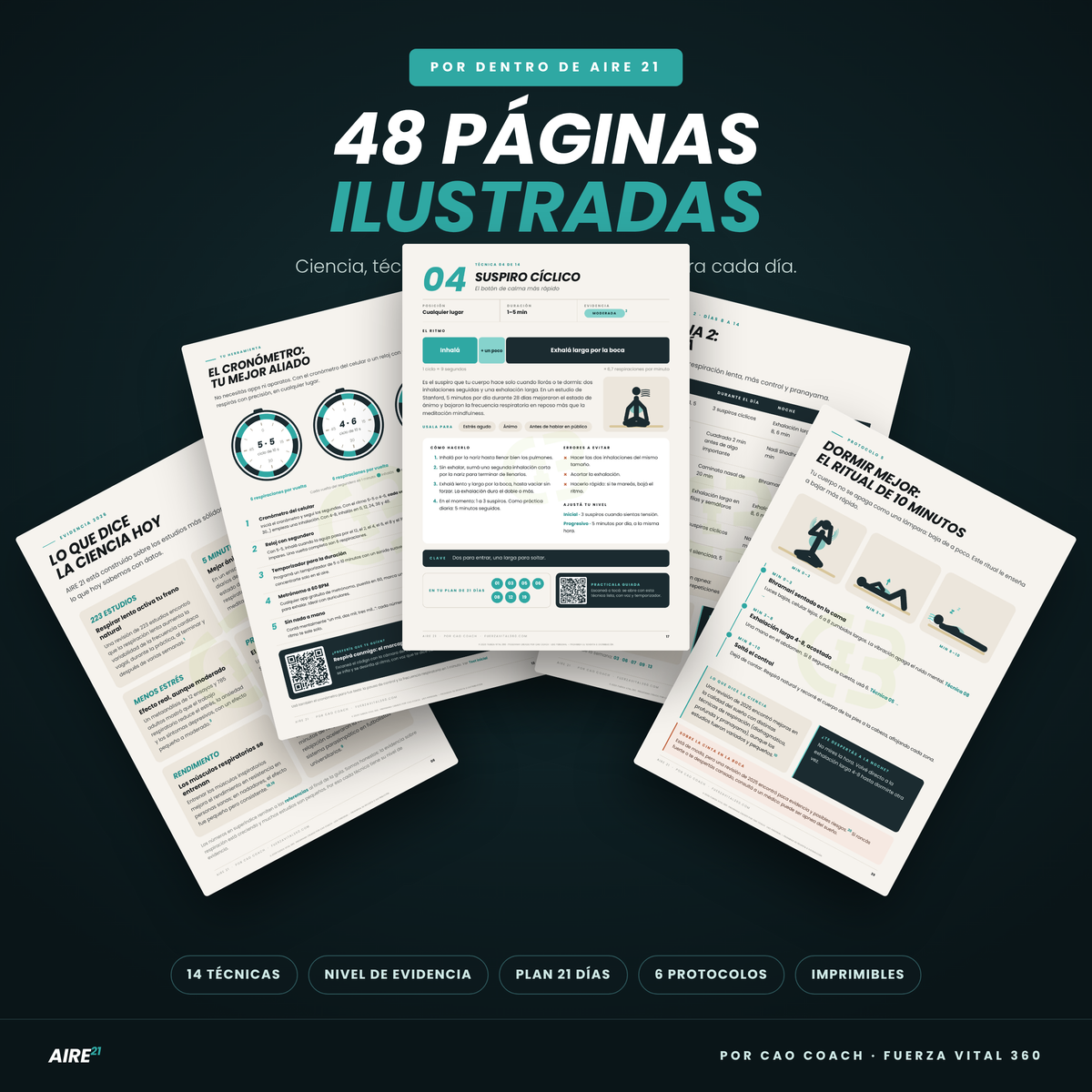 AIRE 21 · Programa de respiración de 21 días