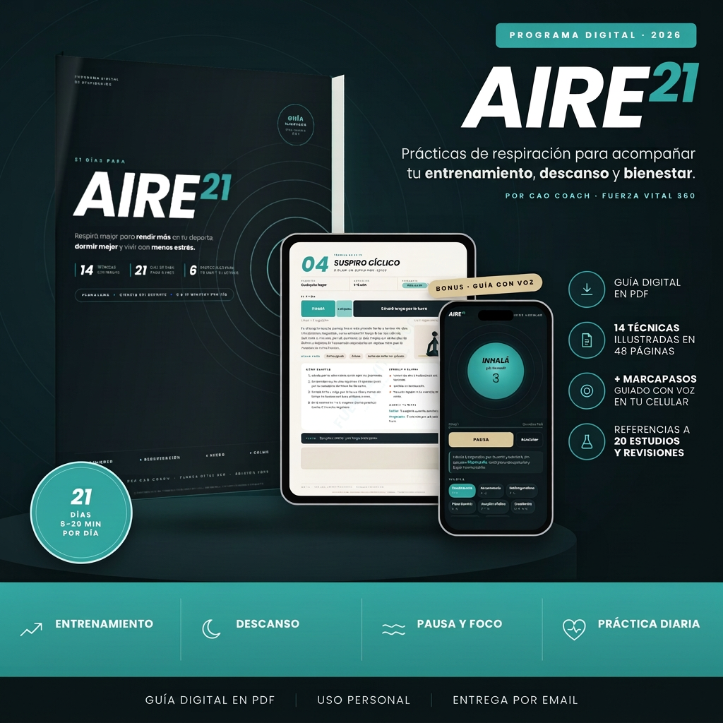 AIRE 21 · Programa de respiración de 21 días